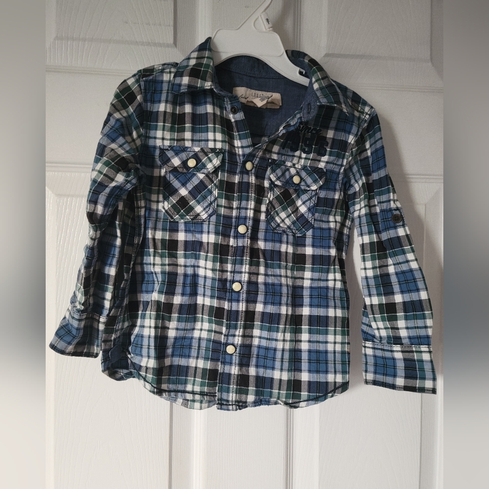 Gently used H&M Boys long sleeved shirt
